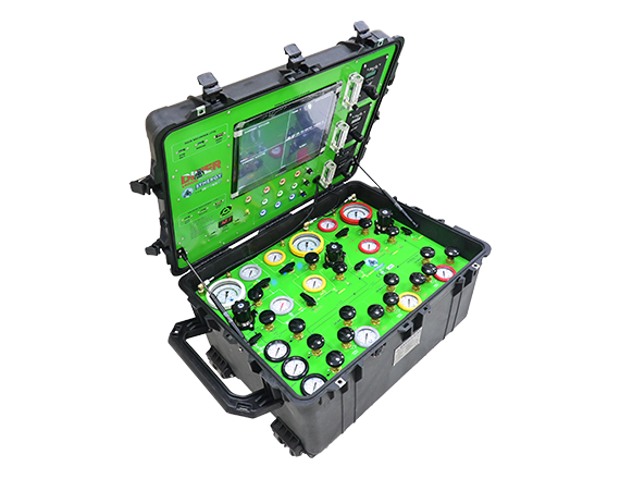 Three Diver Nitrox Panel, D037